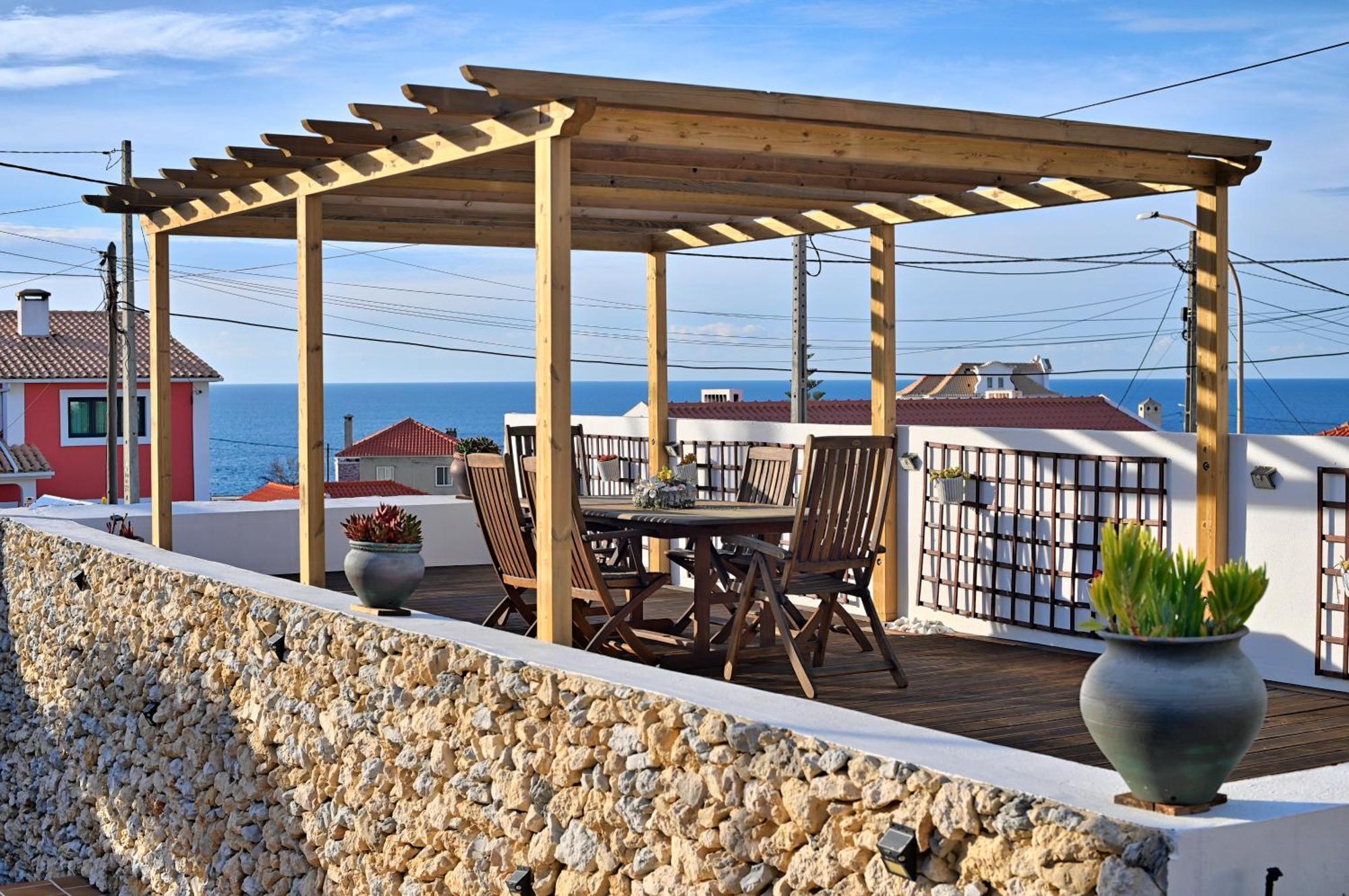 Chez Nous Otel Azenhas do Mar Dış mekan fotoğraf